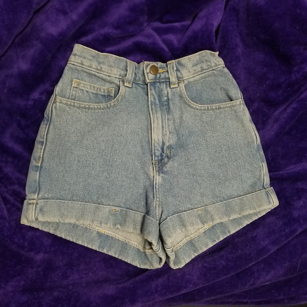 American Apparel high waist shorts